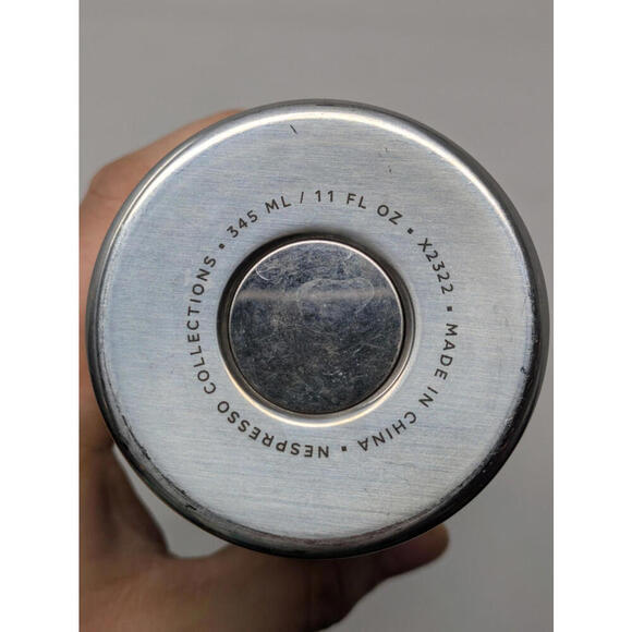 Nespresso Nomad Touch Travel Tumbler 11 fl oz Stainless Steel Mug Limited Ed. - Picture 3 of 5